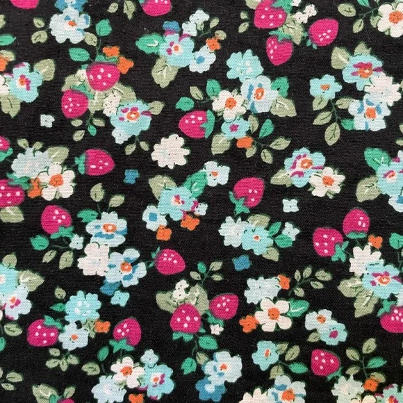 NWOT ModCloth Field of Dreams Strawberry Maxi Skirt - Picture 6 of 6